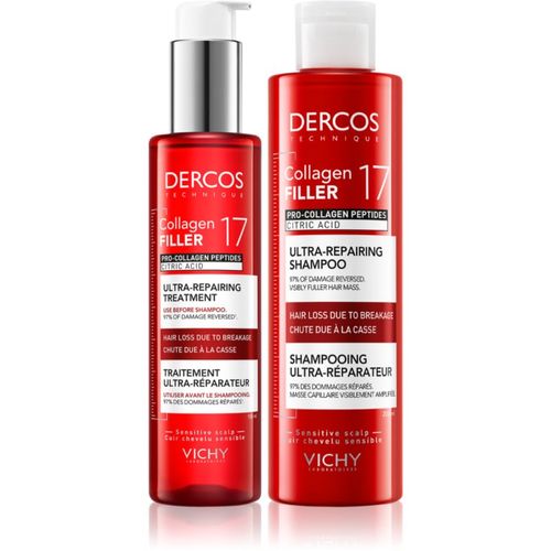 Dercos Collagen Filler 17 set para el cabello frágil con tendencia a la caída - Vichy - Modalova