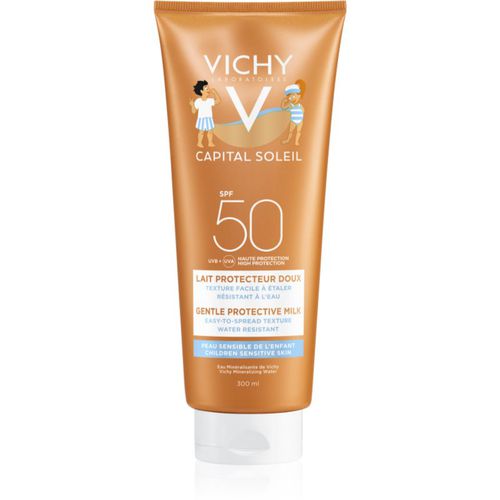 Capital Soleil Gentle Milk schützende Gesichts - und Körperlotion für Kinder SPF 50 300 ml - Vichy - Modalova