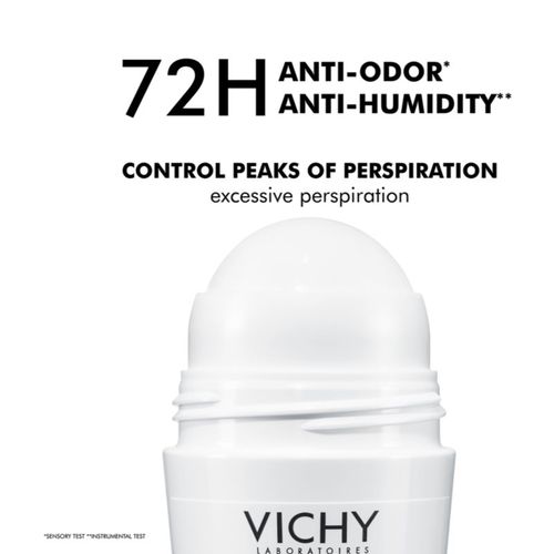 Deodorant 72h roll-on contra el exceso de sudor 50 ml - Vichy - Modalova
