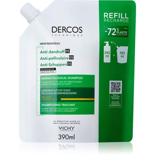 Dercos Anti-Dandruff champú anticaspa para cabello seco 390 ml - Vichy - Modalova