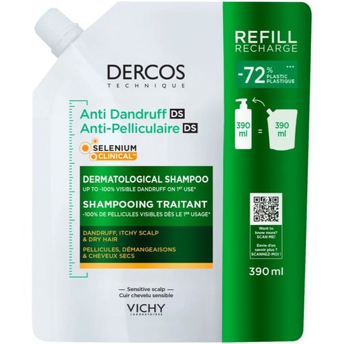 Dercos Anti-Dandruff champú anticaspa para cabello seco 390 ml - Vichy - Modalova
