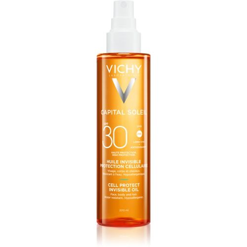Capital Soleil Cell Protect Invisible Oil aceite protector SPF 30 200 ml - Vichy - Modalova