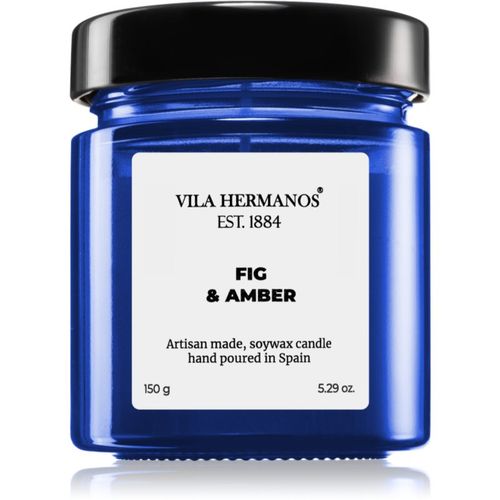 Apothecary Cobalt Blue Fig & Amber vela perfumada 150 g - Vila Hermanos - Modalova