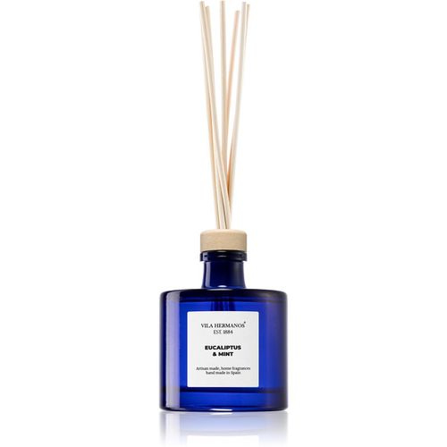 Apothecary Cobalt Blue Eucalyptus & Mint diffusore di aromi con ricarica 100 ml - Vila Hermanos - Modalova