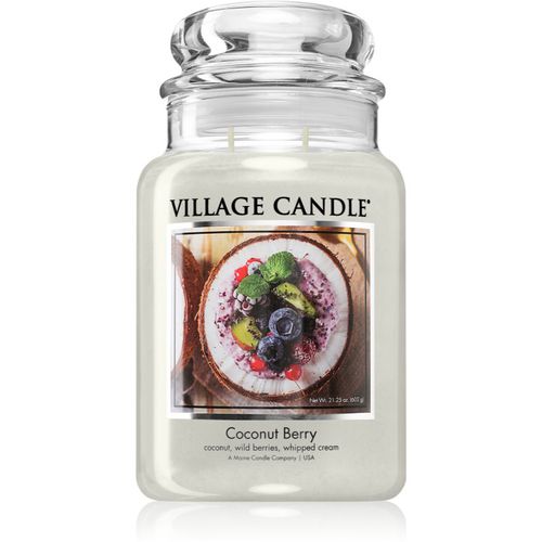 Coconut Berry candela profumata 602 g - Village Candle - Modalova