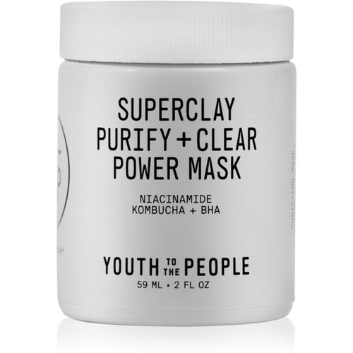 Superclay Purify + Clear Power Mask reinigende Maske für das Gesicht 59 ml - Youth To The People - Modalova