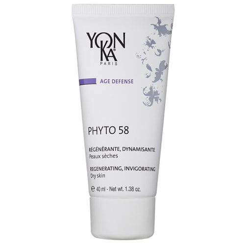 Age Defense Phyto 58 crema regeneradora de noche para pieles secas 40 ml - Yon-Ka - Modalova