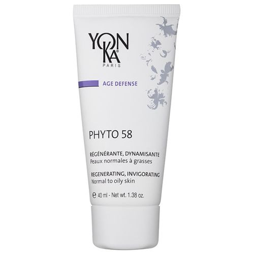 Age Defense Phyto 58 crema regeneradora de noche para pieles normales y grasas 40 ml - Yon-Ka - Modalova