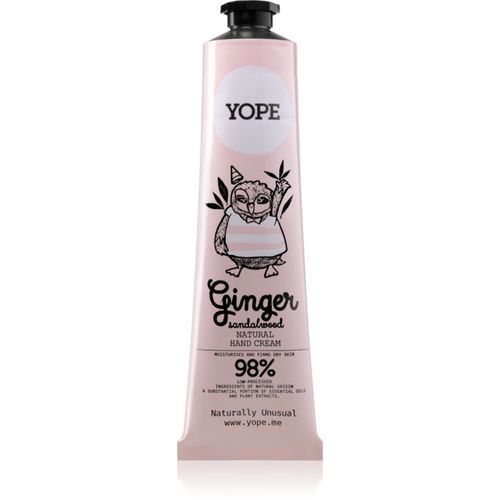 Ginger & Sandalwood Handcreme zum nähren und Feuchtigkeit spenden 100 ml - Yope - Modalova