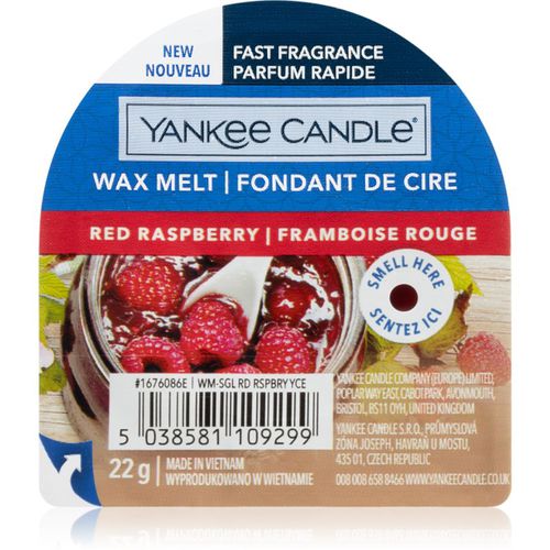 Red Raspberry cera para lámparas aromáticas 22 g - Yankee Candle - Modalova