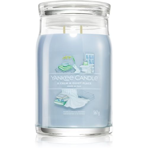 A Calm & Quiet Place candela profumata Signature 567 g - Yankee Candle - Modalova