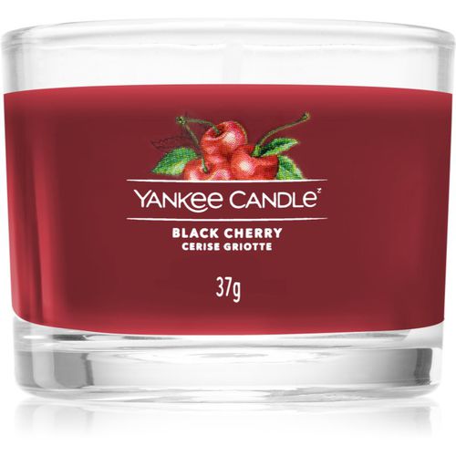 Black Cherry Votivkerze glass 37 g - Yankee Candle - Modalova