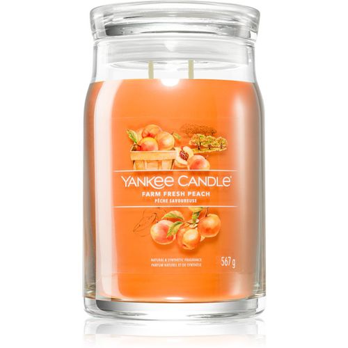 Farm Fresh Peach vela perfumada Signature 567 g - Yankee Candle - Modalova