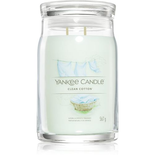 Clean Cotton vela perfumada Signature 567 g - Yankee Candle - Modalova