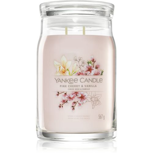 Pink Cherry & Vanilla candela profumata Signature 567 g - Yankee Candle - Modalova