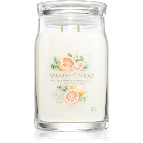 White Spruce & Grapefruit vela perfumada 567 g - Yankee Candle - Modalova