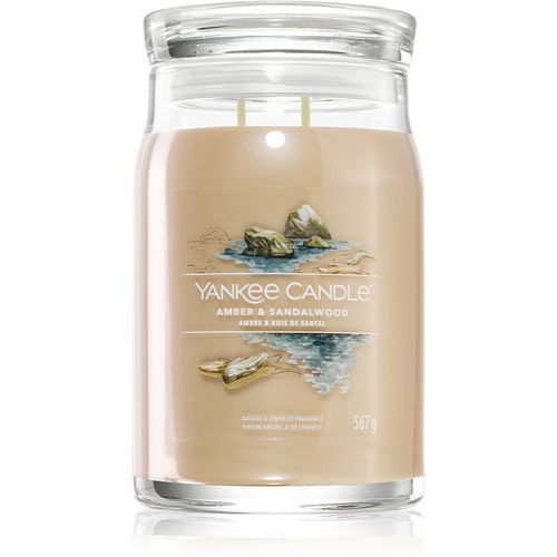 Amber & Sandalwood candela profumata 567 g - Yankee Candle - Modalova