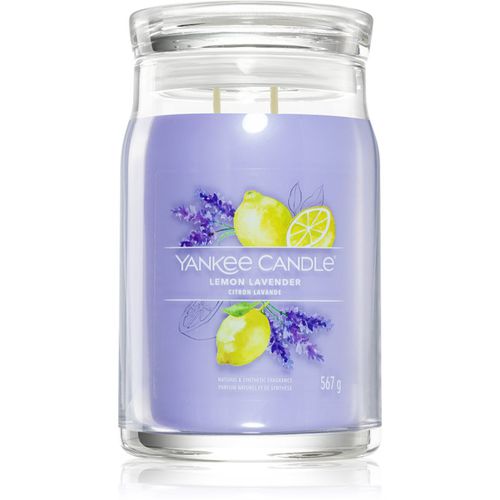 Lemon Lavender Duftkerze Signature 567 g - Yankee Candle - Modalova