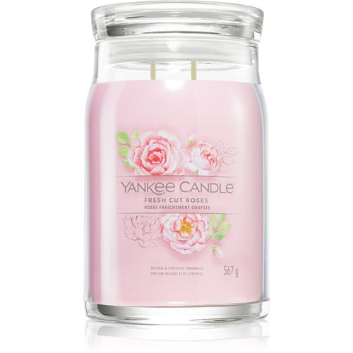 Fresh Cut Roses candela profumata Signature 567 g - Yankee Candle - Modalova