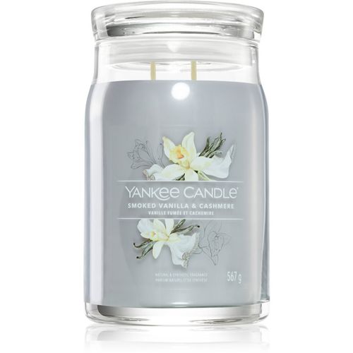 Smoked Vanilla & Cashmere Duftkerze Signature 567 g - Yankee Candle - Modalova