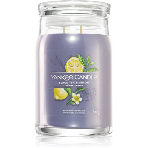 Black Tea & Lemon candela profumata 567 g - Yankee Candle - Modalova