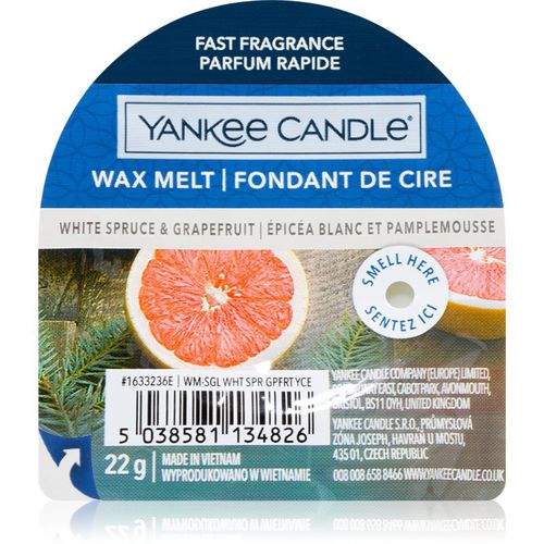 White Spruce & Grapefruit cera per lampada aromatica 22 g - Yankee Candle - Modalova