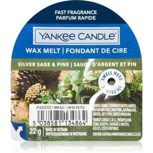 Silver Sage & Pine wachs für aromalampen 22 g - Yankee Candle - Modalova