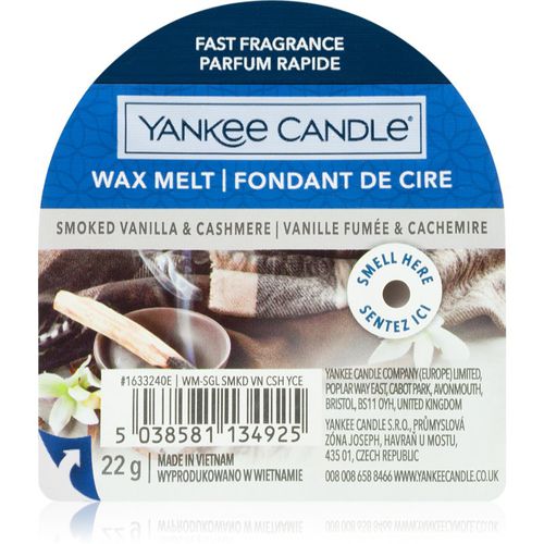 Smoked Vanilla & Cashmere wachs für aromalampen 22 g - Yankee Candle - Modalova