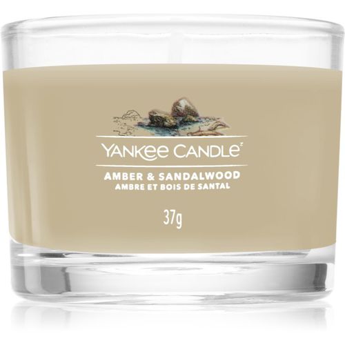 Amber & Sandalwood candela votiva 37 g - Yankee Candle - Modalova