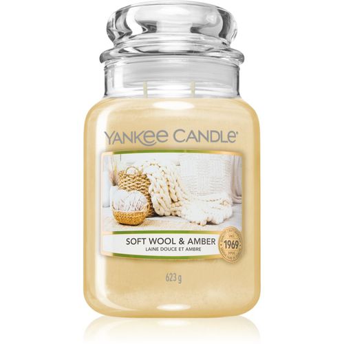 Soft Wool & Amber Duftkerze 623 g - Yankee Candle - Modalova