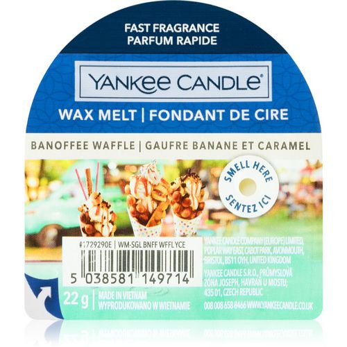 Banoffee Waffle cera para lámparas aromáticas 22 g - Yankee Candle - Modalova