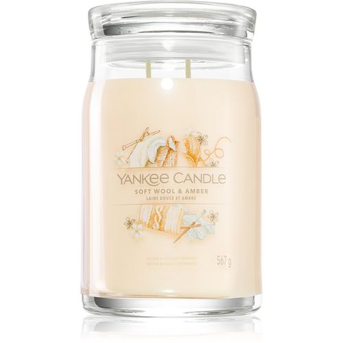 Soft Wool & Amber Duftkerze 567 g - Yankee Candle - Modalova