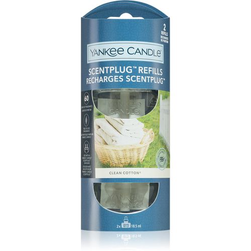 Clean Cotton ricarica diffusore elettrico 2x18,5 ml - Yankee Candle - Modalova