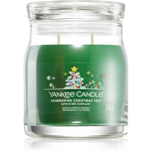 Shimmering Christmas Tree vela perfumada Signature 368 g - Yankee Candle - Modalova