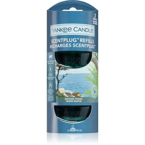 Bayside Cedar recarga de recambio para el difusor eléctrico 2x18.5 ml - Yankee Candle - Modalova