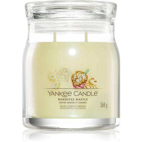 Banoffee Waffle candela profumata Signature 368 g - Yankee Candle - Modalova