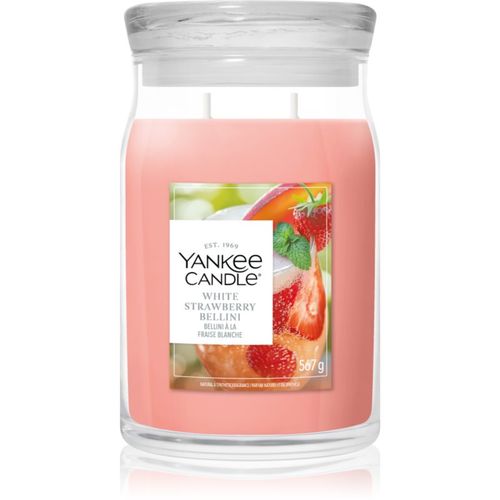 White Strawberry Bellini vela perfumada 567 g - Yankee Candle - Modalova