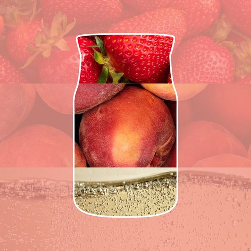 White Strawberry Bellini vela perfumada 567 g - Yankee Candle - Modalova