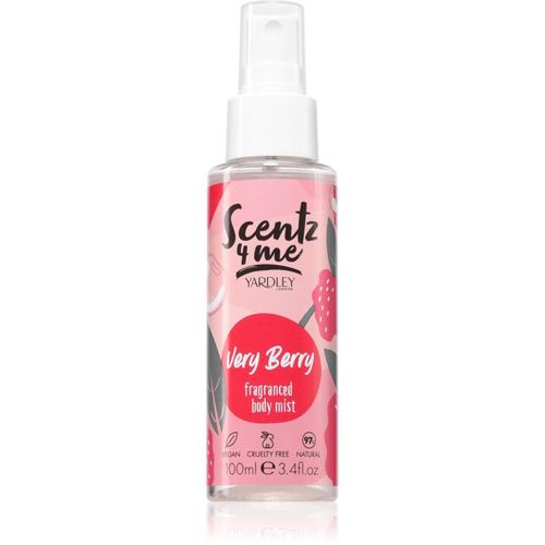 Scentz 4 Me Very Berry rocío corporal para mujer 100 ml - Yardley - Modalova