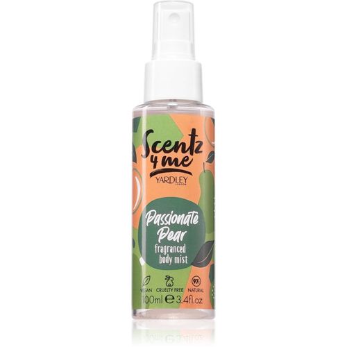 Scentz 4 Me Passionate Pear rocío corporal para mujer 100 ml - Yardley - Modalova