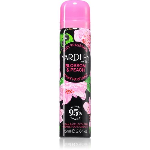 Blossom & Peach spray corporal para mujer 75 ml - Yardley - Modalova