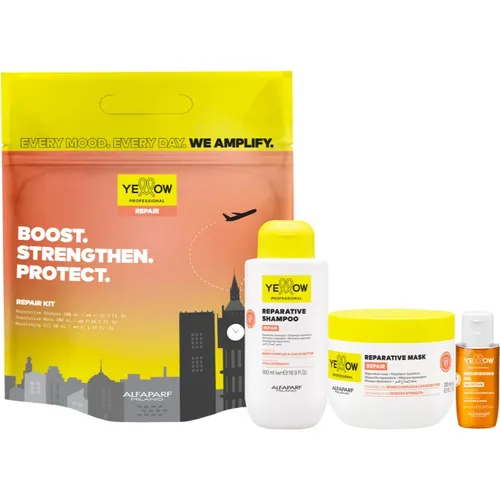 Nutritive Set lote de regalo para cabello maltratado o dañado - Yellow Professional - Modalova