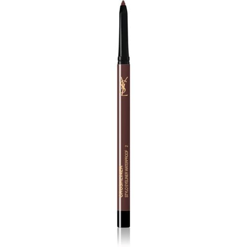 Crush Liner lápiz de ojos tono 02 Dark Brown 0.35 g - Yves Saint Laurent - Modalova