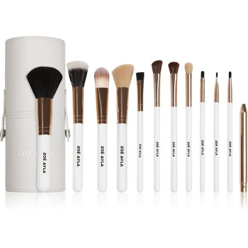 Makeup Brush Set 12 Piece set de brochas con estuche - Zoë Ayla - Modalova