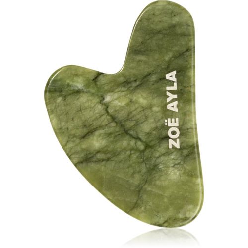 Luxurious Jade Gua Sha Therapy Tool accesorio para masaje 1 ud - Zoë Ayla - Modalova