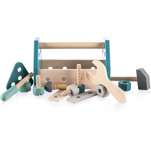 Wooden Tool Box kit de herramientas Blue 14 ud - Zopa - Modalova