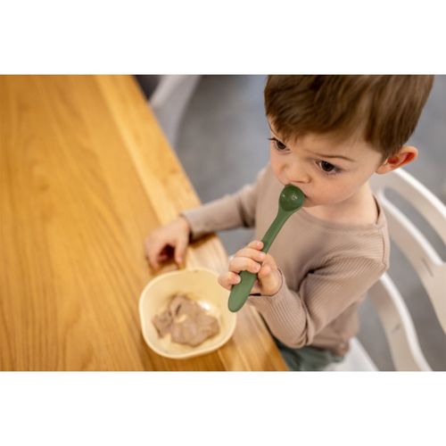 Silicone Spoon cuchara 6 m+ Dove Grey 1 ud - Zopa - Modalova
