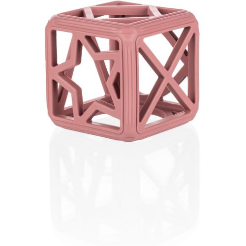 Silicone Teether Square mordedor 0 m+ Old Pink 1 ud - Zopa - Modalova