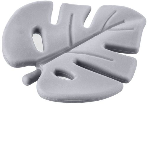Silicone Teether Leaf mordedor Dove Grey 1 ud - Zopa - Modalova