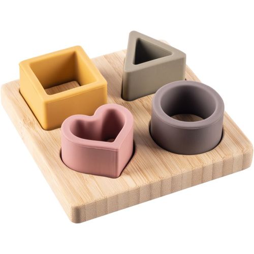 Silicone Bamboo Puzzle juego de formas encajables Multicolor 1 ud - Zopa - Modalova